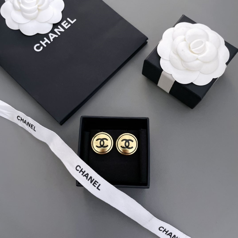 Ch*el earrings